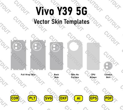 ​Vivo Y39 5G Vektor-Skin-Schnittdateien