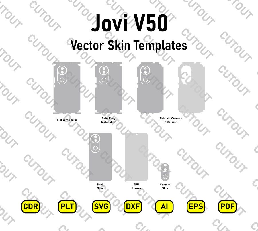 Jovi V50 Vector Skin Cut Files