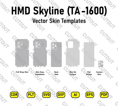 HMD Skyline (TA-1600) Vector Skin Cut Files