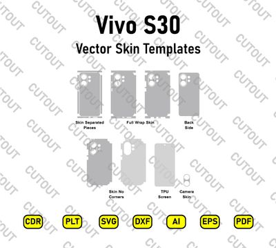 Vivo S30 Vector Skin Cut Files