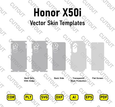 Honor X50i Vector Skin Cut Files