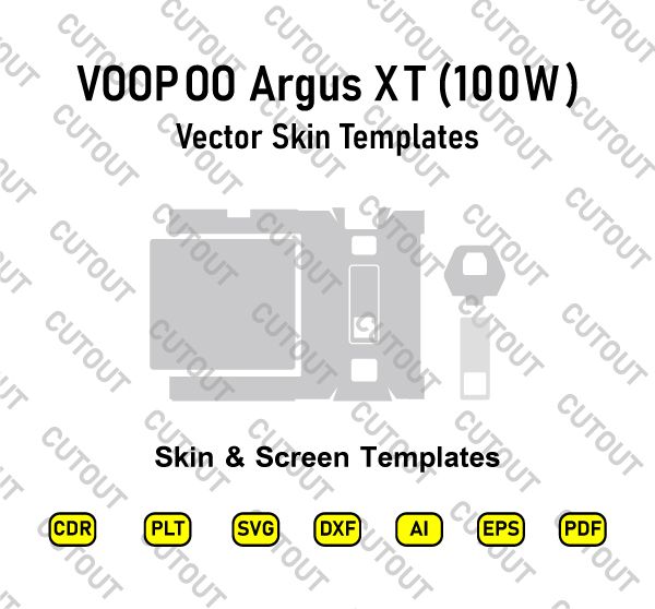 VOOPOO ARGUS XT (100W) Vector Skin Templates