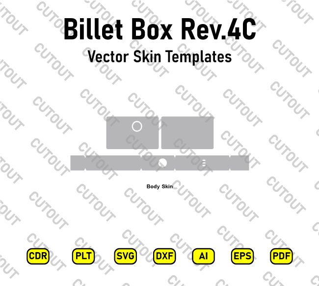 ​Billet Box Rev.4C Vape Vector Skin Schnittdateien