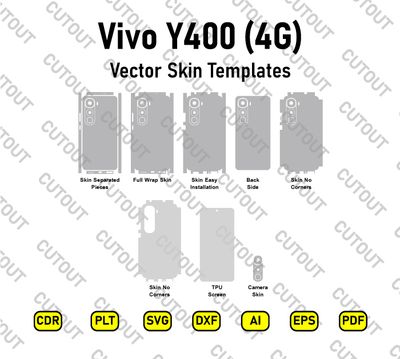 Vivo Y400 4G Vector Skin Cut Files