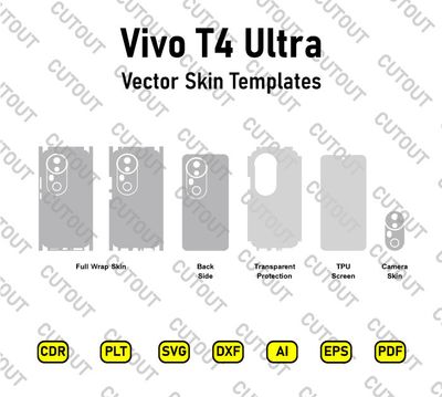 Vivo T4 Ultra Vector Skin Cut Files