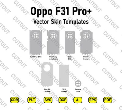 ​Oppo F31 Pro+ Vektor-Skin-Schnittdateien