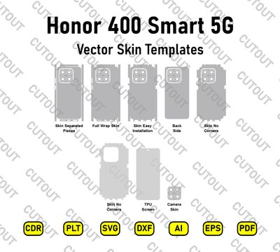 Honor 400 Smart 5G Vector Skin Cut Files