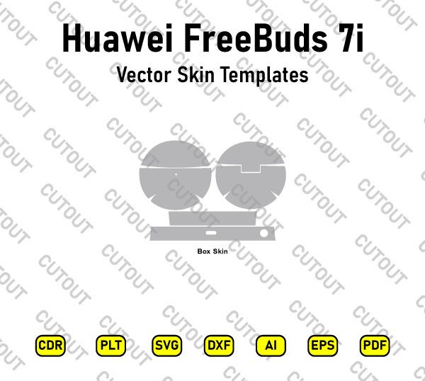 Huawei FreeBuds 7i Vector Skin Cut Files