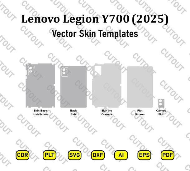Lenovo Legion Y700 (2025) Vector Skin Cut Files