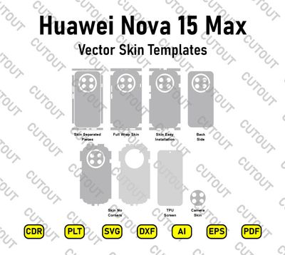 Huawei Nova 15 Max Vector Skin Cut Files