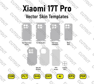 Xiaomi 17T Pro 2602EPTC0G Vector Skin Cut Files