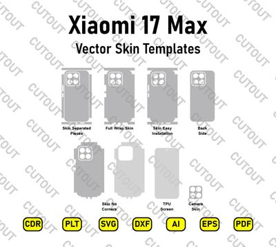 Xiaomi 17 Max (2605EPN8EC) Vector Skin Cut Files