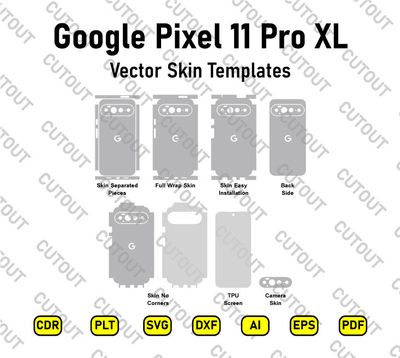 Google Pixel 11 Pro XL Vector Skin Cut Files