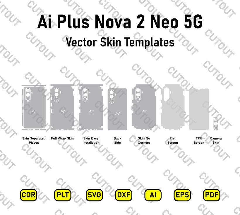 Ai Plus Nova 2 Neo 5G Vector Skin Cut Files