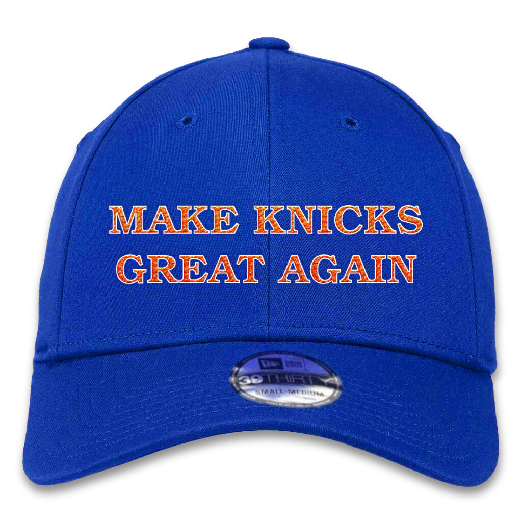 MAKE KNICKS GREAT AGAIN OFFICIAL STRETCH-FIT CAMPAIGN HAT