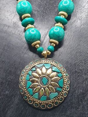 Collar Sherezade Turquoise