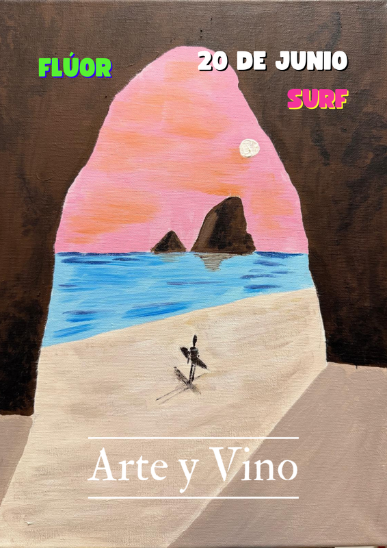 VIERNES 20 DE JUNIO DE 20:00 A 22:00 HRS. Pintamos “Surf”