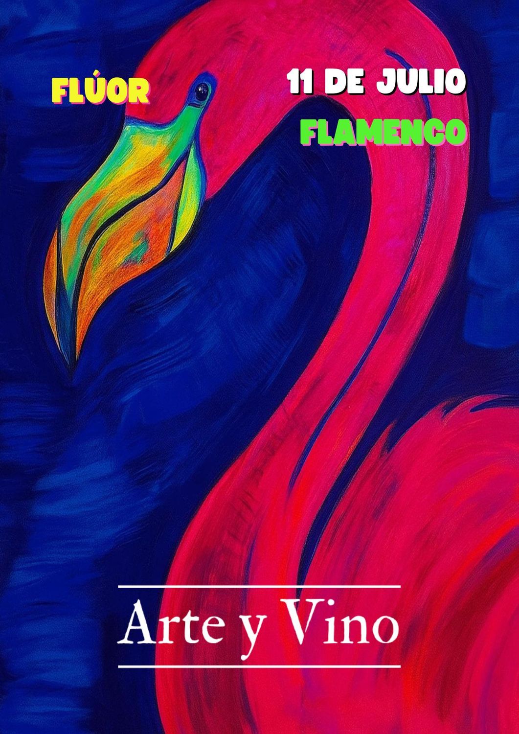 VIERNES 11 DE JULIO DE 20:00 A 22:00 HRS. Pintamos "Flamenco"