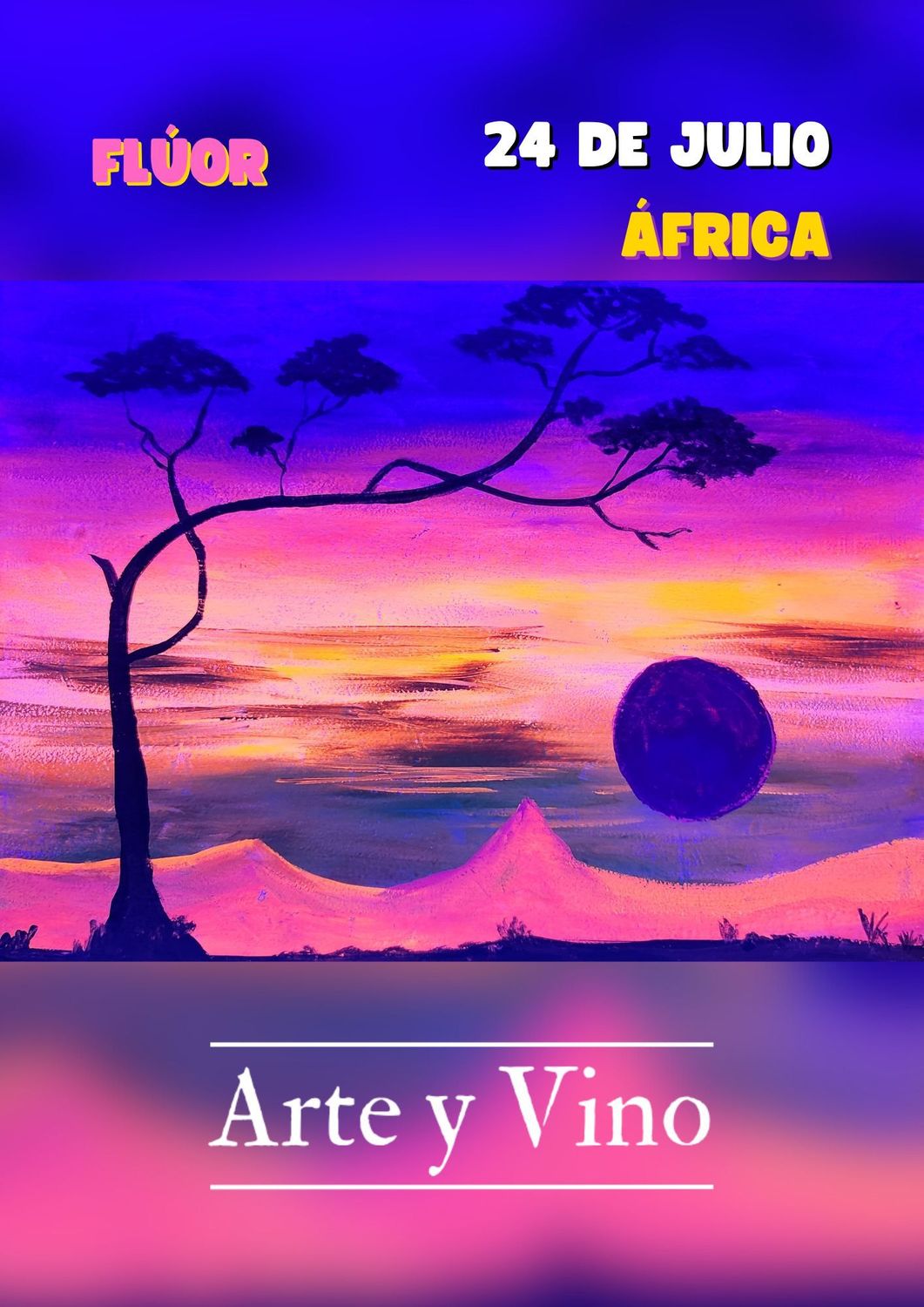 JUEVES 24 DE JULIO DE 19:00 A 21:00 HRS. Pintamos "África"