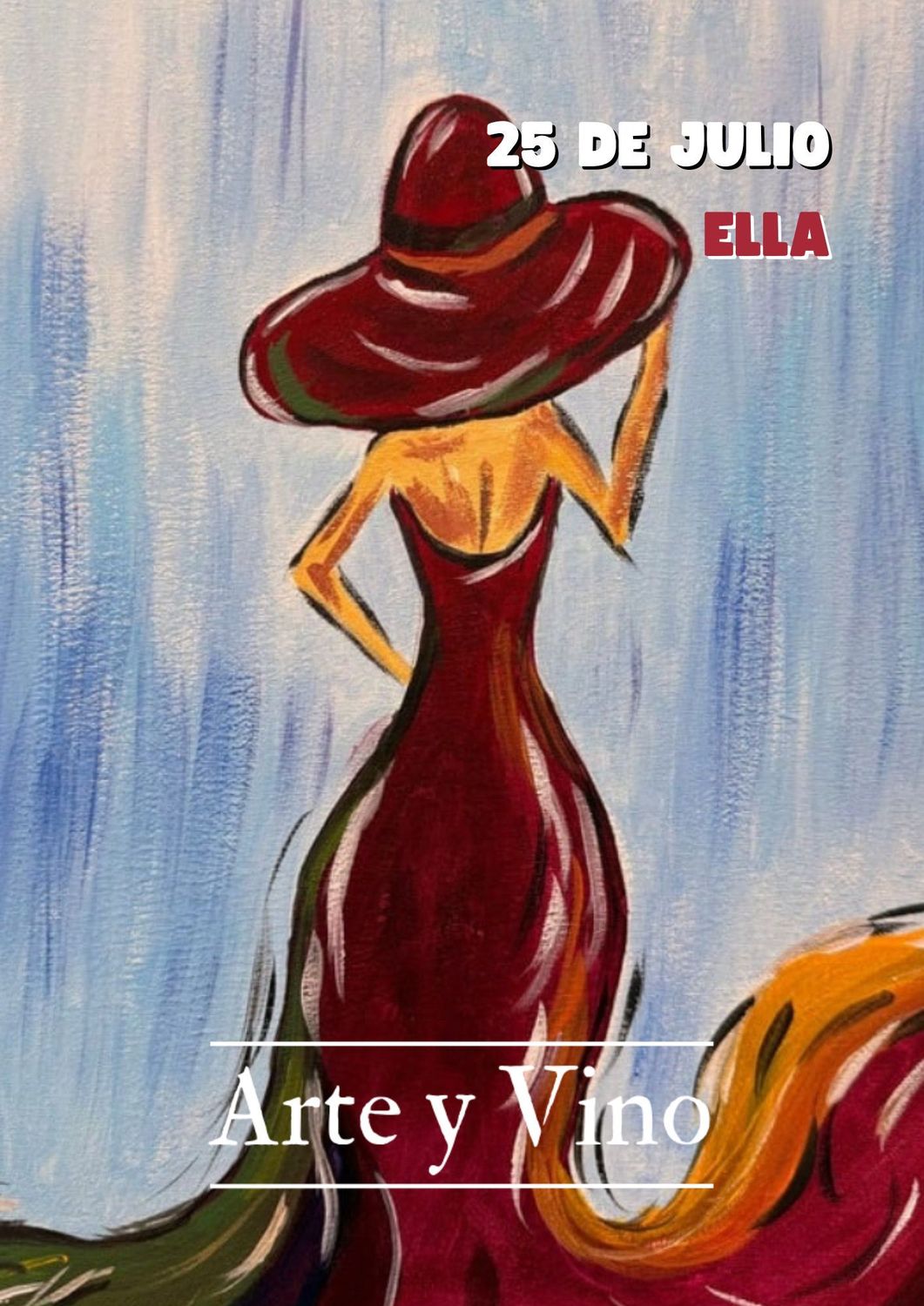 VIERNES 25 DE JULIO DE 20:00 A 22:00 HRS. Pintamos “Ella”