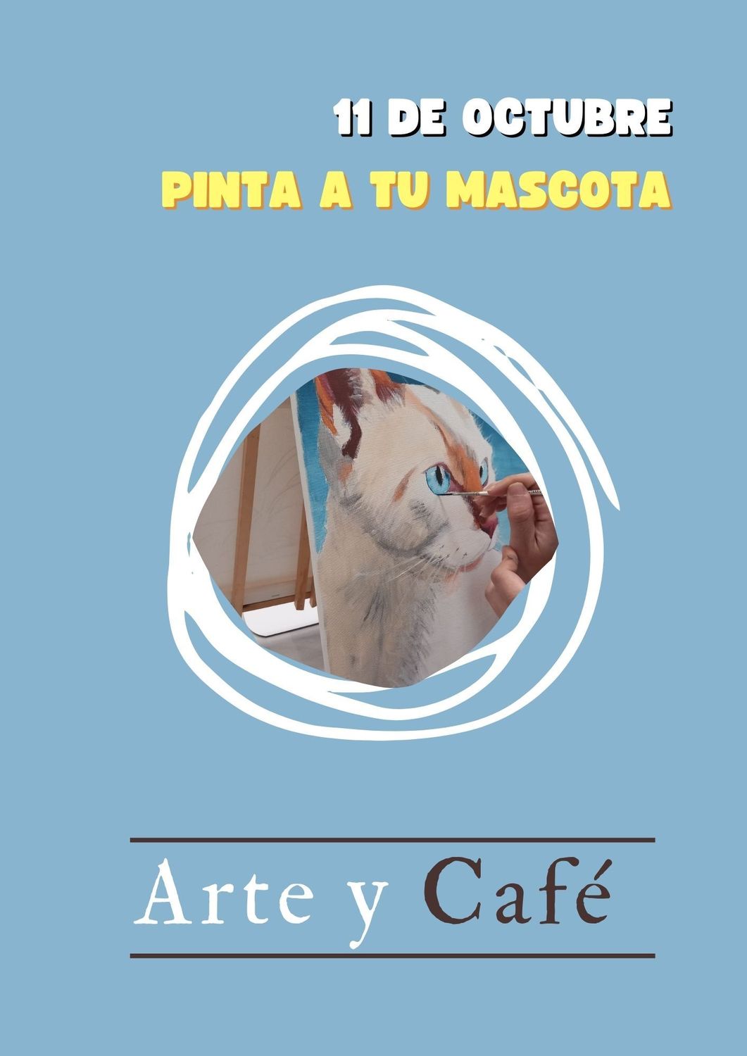 SÁBADO 11 DE OCTUBRE DE 11:00 A 13:30 HRS. Pinta a tu mascota