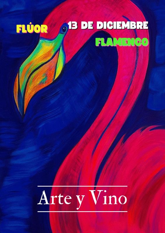 SÁBADO 13 DE DICIEMBRE DE 19:00 A 21:00 HRS. Pintamos "Flamenco"