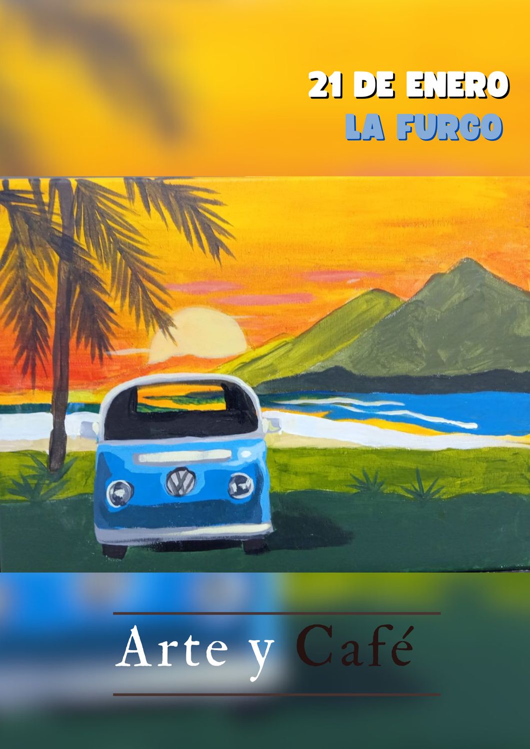 MIÉRCOLES 21 DE ENERO DE 11:00 A 13:00 HRS. Pintamos "La Furgo"