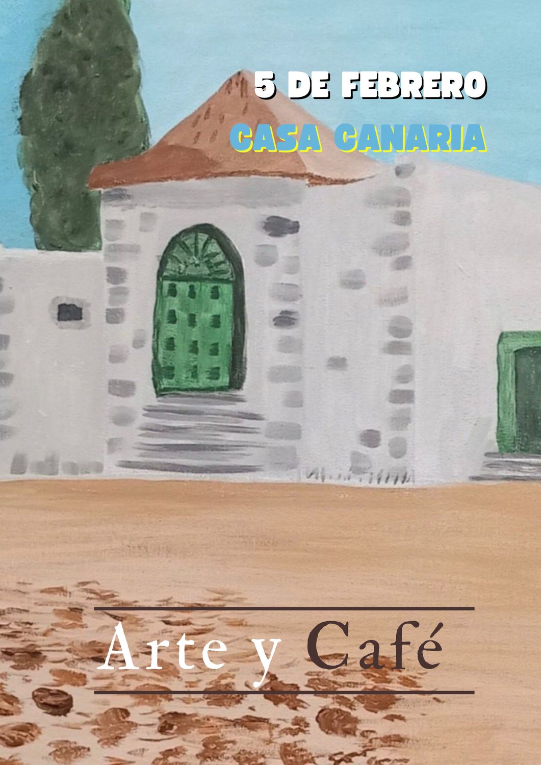 JUEVES 5 DE FEBRERO DE 11:00 A 13:00 HRS. Pintamos "Casa Canaria"