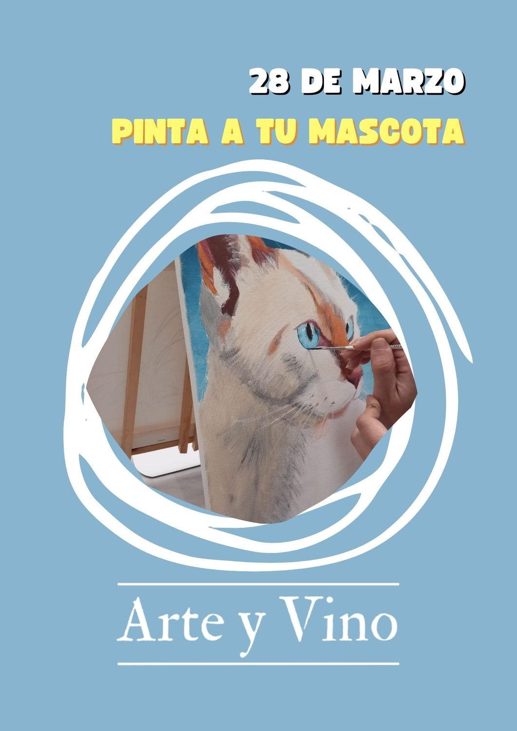 SÁBADO 28 DE MARZO DE 17:30 A 20 HRS. Pinta a tu mascota SÁBADO 28 DE MARZO DE 17:30 A 20 HRS. Pinta a tu mascota