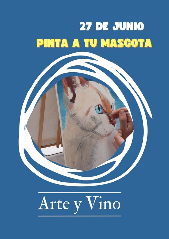 27 DE JUNIO DE 18 A 20:30 HRS. Pinta tu mascota. 27 DE JUNIO DE 18 A 20:30 HRS. Pinta tu mascota.
