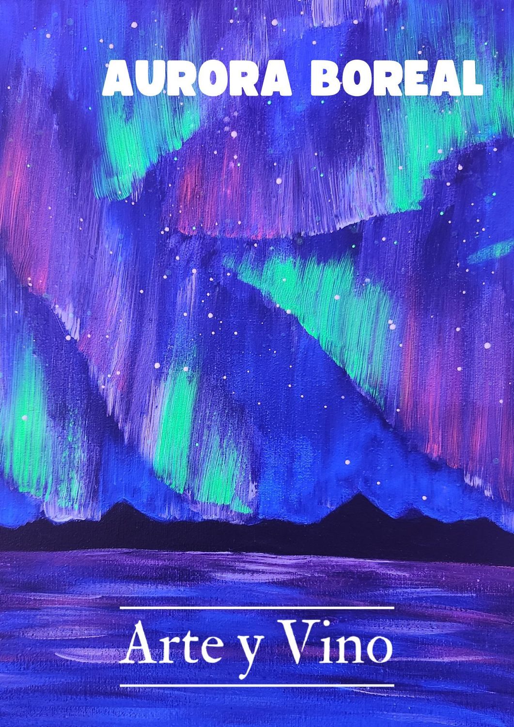 VIERNES 23 DE OCTUBRE DE 19 A 21 HRS. Pintamos VIERNES 23 DE OCTUBRE DE 19 A 21 HRS. Pintamos "Aurora Boreal". FLÚOR