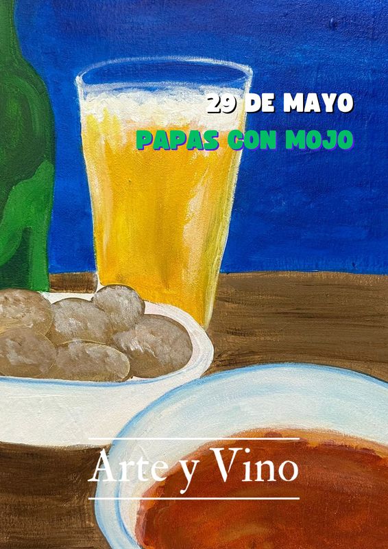 ESPECIAL MES DE CANARIAS. VIERNES 29 DE MAYO DE 20:15 A 22:15 HRS. Pintamos “Papas con Mojo” ESPECIAL MES DE CANARIAS. VIERNES 29 DE MAYO DE 20:15 A 22:15 HRS. Pintamos “Papas con Mojo”