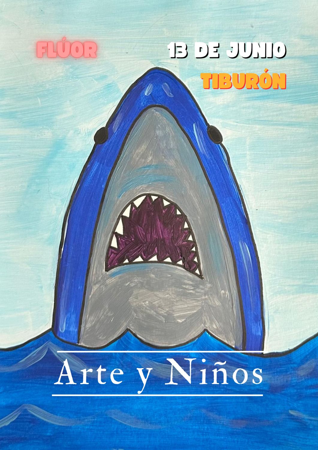 SÁBADO 13 DE JUNIO DE 11:00 A 12:30 HRS. Pintamos SÁBADO 13 DE JUNIO DE 11:00 A 12:30 HRS. Pintamos "Tiburón"