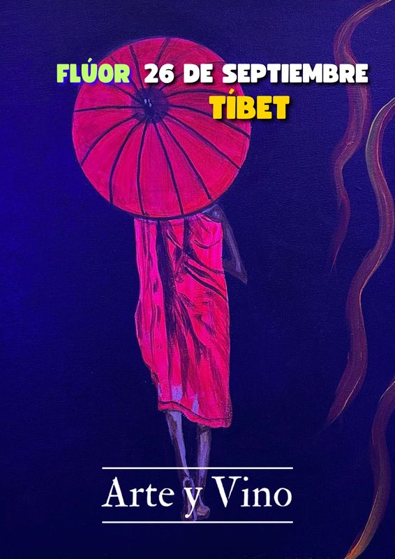 SÁBADO 26 DE SEPTIEMBRE DE 19:00 A 21:00 HRS. Pintamos "Tíbet"