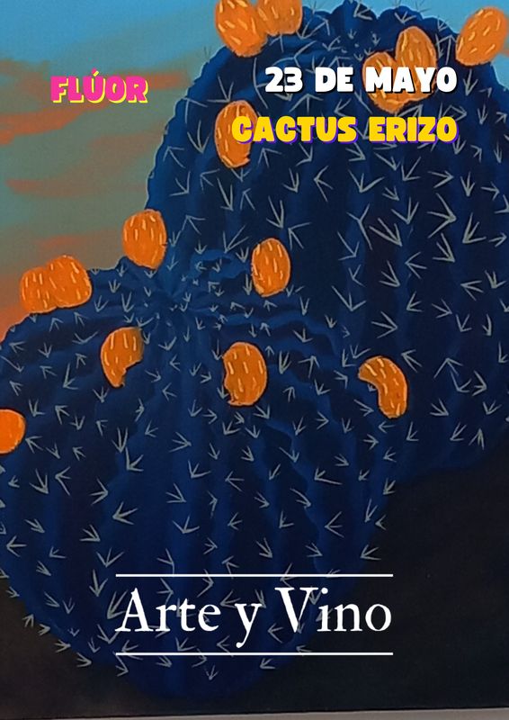 ESPECIAL MES DE CANARIAS. SÁBADO 23 DE MAYO DE 19:00 A 21:00 HRS. Pintamos ESPECIAL MES DE CANARIAS. SÁBADO 23 DE MAYO DE 19:00 A 21:00 HRS. Pintamos "Cactus Erizo"