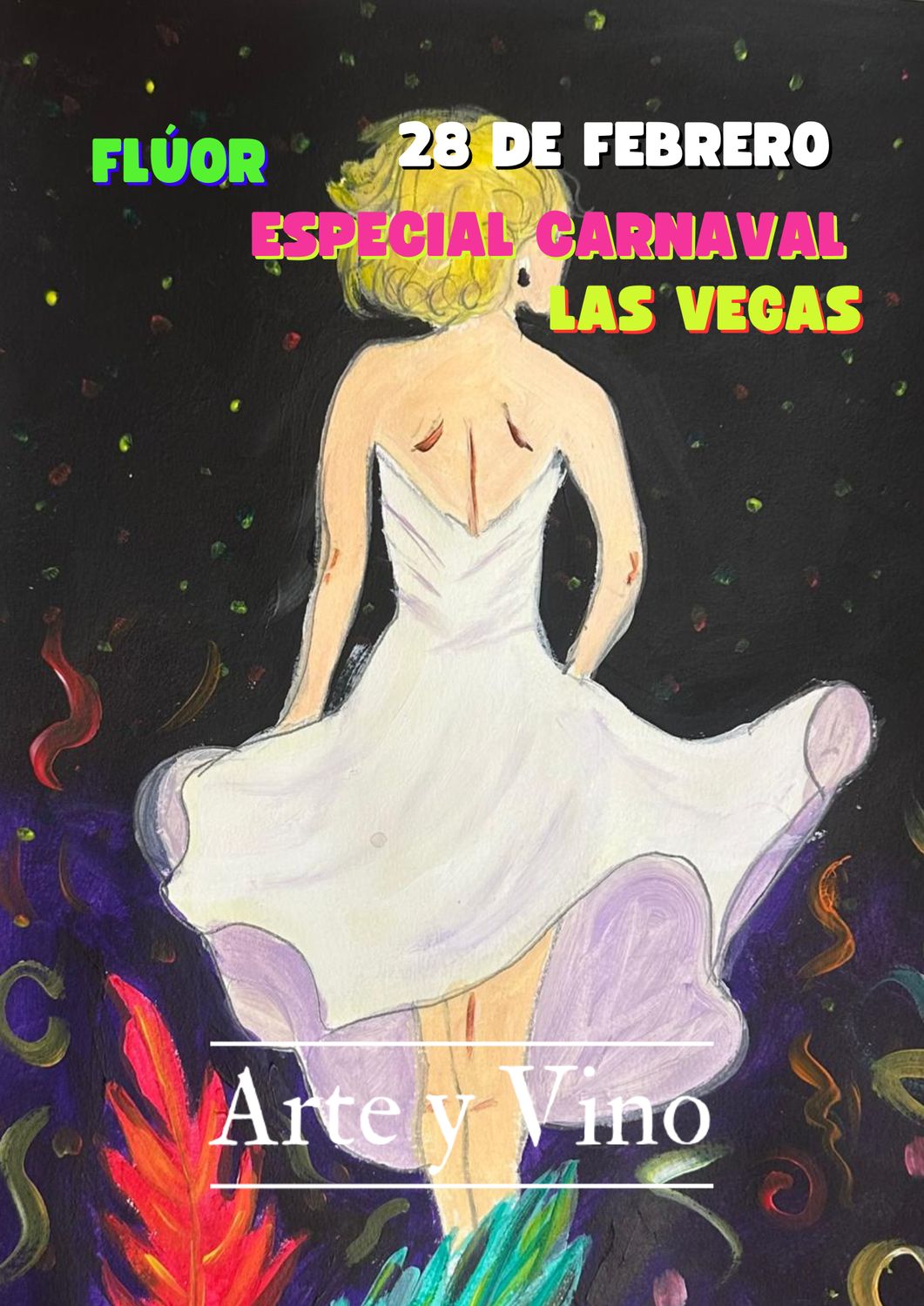 ESPECIAL CARNAVAL LAS VEGAS SÁBADO 28 DE FEBRERO DE 19:00 A 21:00 HRS.