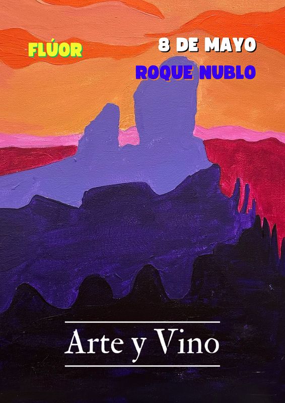 ESPECIAL MES DE CANARIAS. VIERNES 8 DE MAYO DE 20:15 A 22:15 HRS. Pintamos “Roque Nublo”