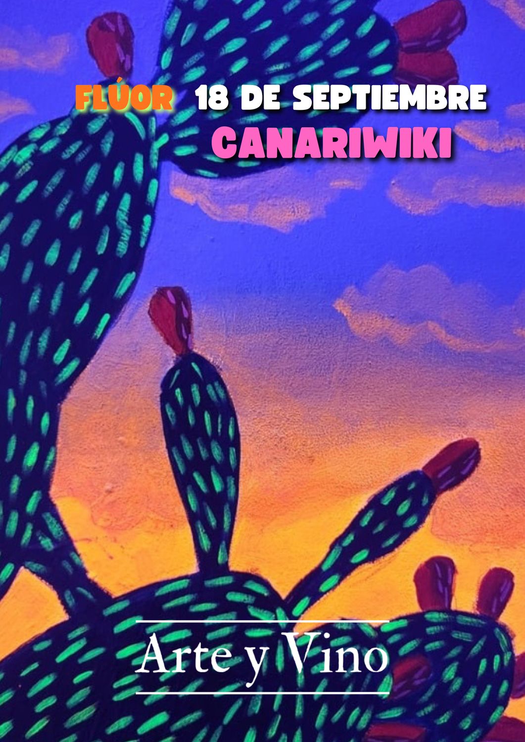 VIERNES 18 DE SEPTIEMBRE DE 19:30 A 21:30 HRS. Pintamos VIERNES 18 DE SEPTIEMBRE DE 19:30 A 21:30 HRS. Pintamos "Canariwiki"
