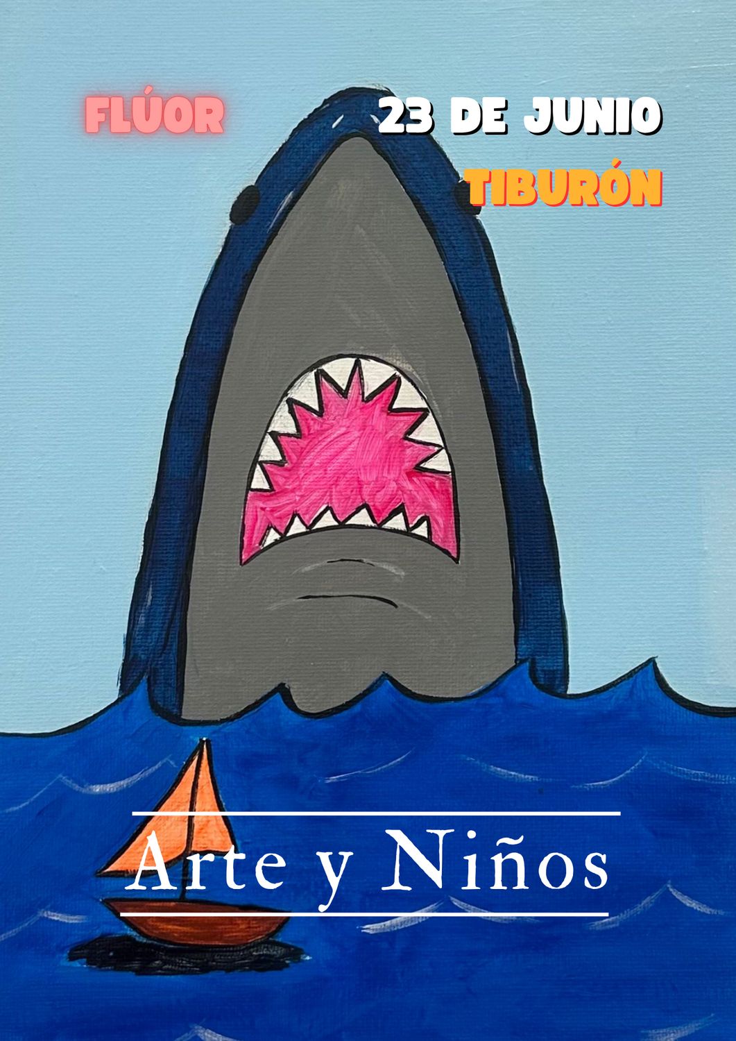 MARTES 23 DE JUNIO DE 11:00 A 13:00 HRS. Pintamos MARTES 23 DE JUNIO DE 11:00 A 13:00 HRS. Pintamos "Tiburón"