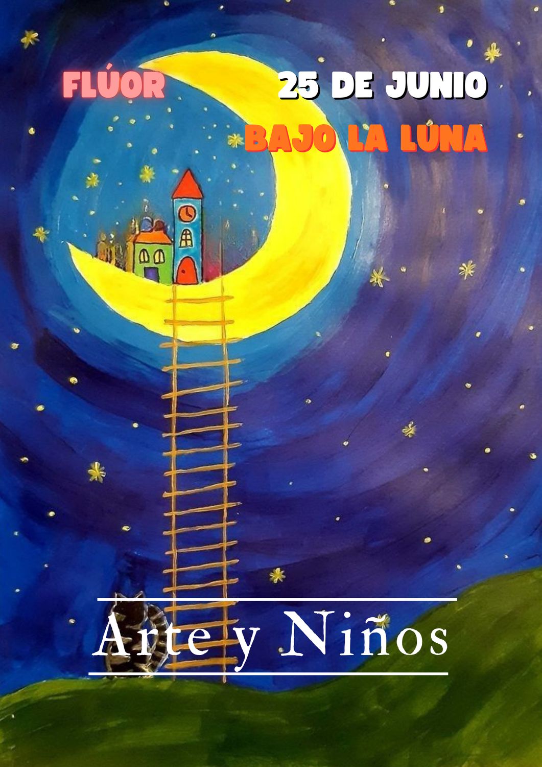JUEVES 25 DE JUNIO DE 11:00 A 13:00 HRS. Pintamos JUEVES 25 DE JUNIO DE 11:00 A 13:00 HRS. Pintamos "Bajo La Luna"