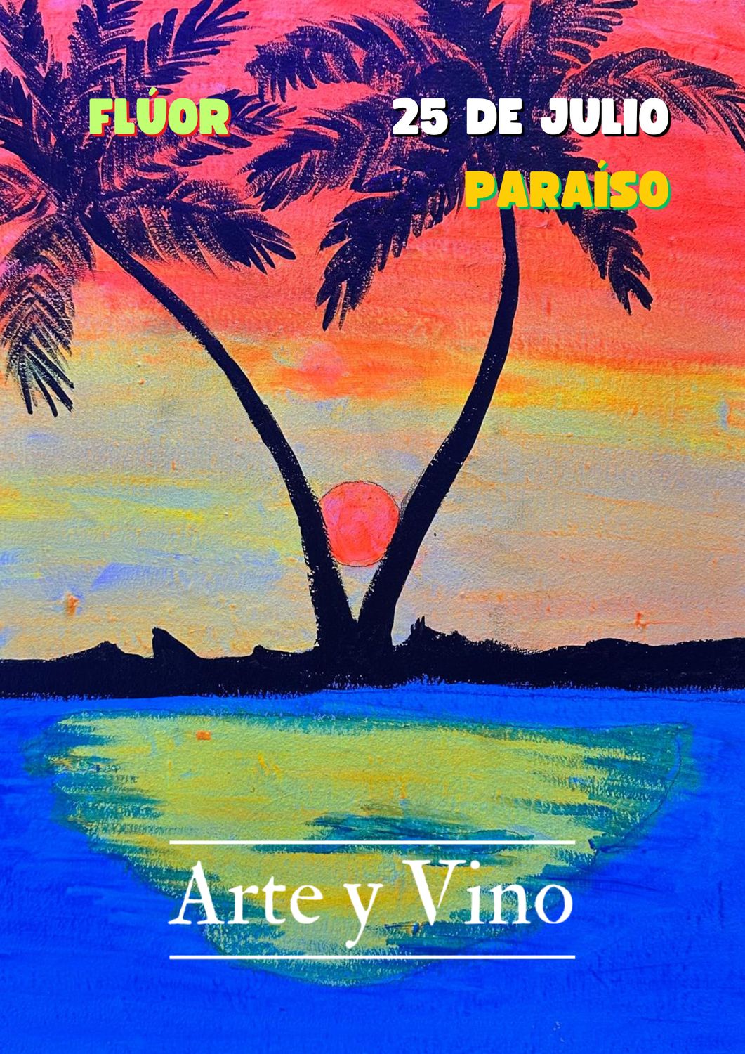 SÁBADO 25 DE JULIO DE 19:00 A 21:00 HRS. Pintamos "Paraíso"