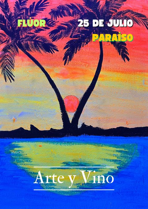 SÁBADO 25 DE JULIO DE 19:00 A 21:00 HRS. Pintamos "Paraíso"