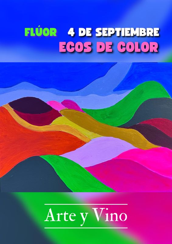 VIERNES 4 DE SEPTIEMBRE DE 19:00 A 21:00 HRS. Pintamos "Ecos de Color"
