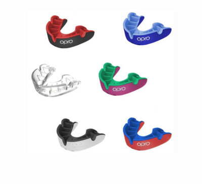 Opro Silver Mouthguard (Age 10+ to Adult)