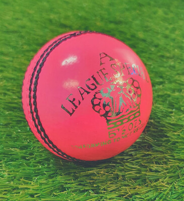 AJ League Special Cricket Ball - 5.5ozs (Pink)