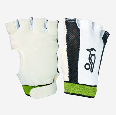 Kookaburra Fingerless Padded Chami Junior Wicket Keeping Inner Gloves (2023)