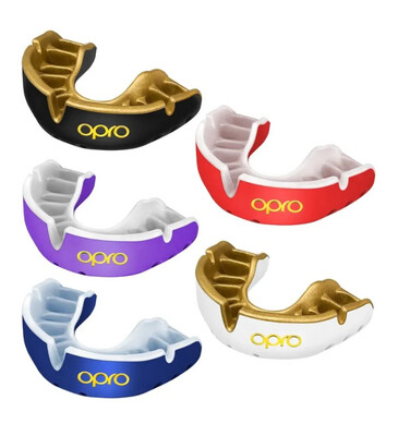 Opro Gold Mouthguard (Age 10+ to Adult)