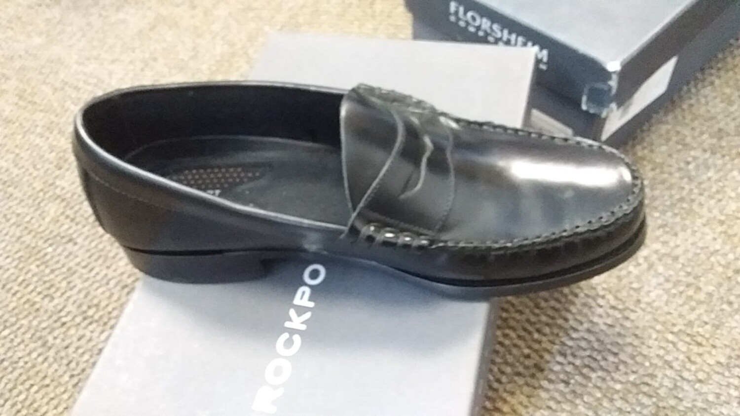 Rockport | Penny Mocasin | Black