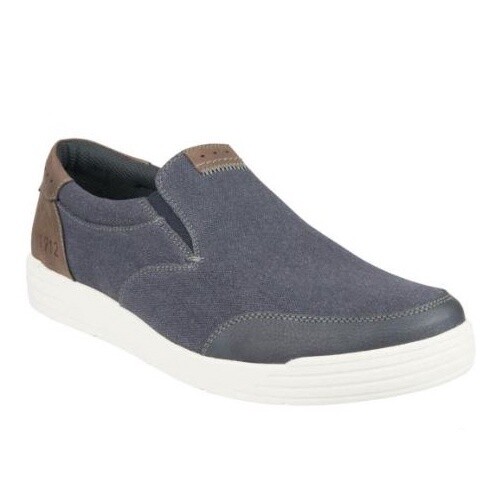 Nunn Bush| City Walk Slip-on | Dark Blue, Size: 6