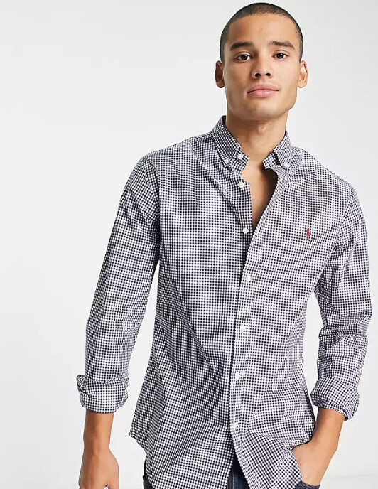 Polo | Long Sleeve Kassim Gingham Shirt